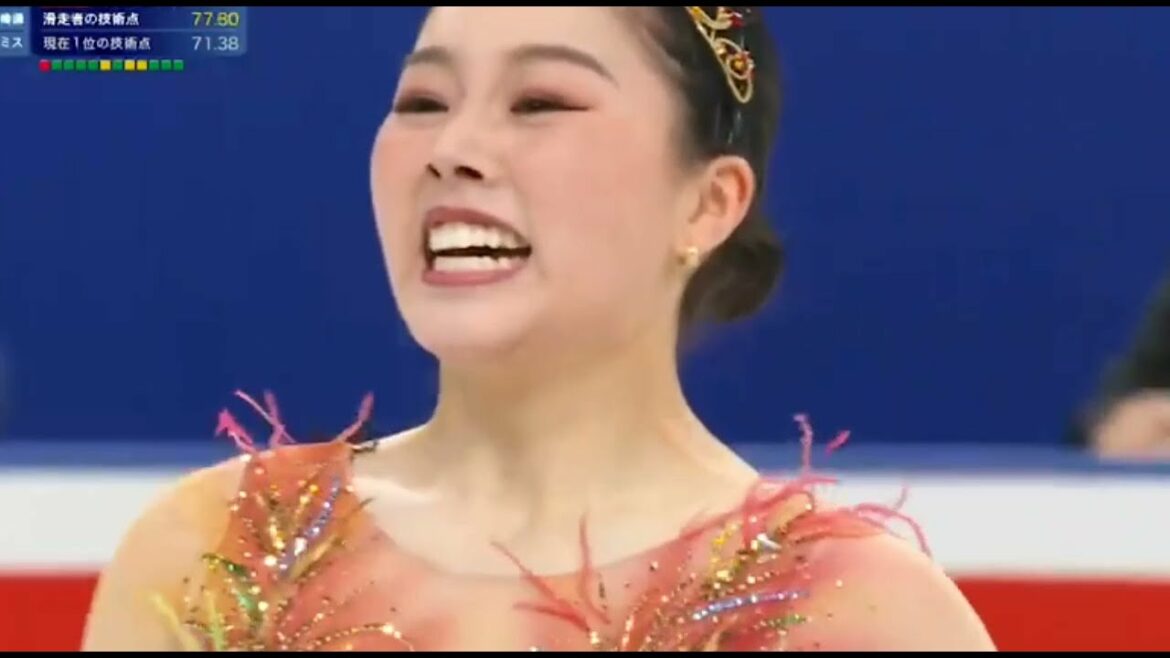 樋口新葉🥈　Wakaba HIGUCHI 全日本選手権FS